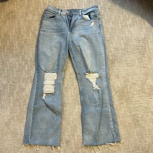 Straight leg jeans